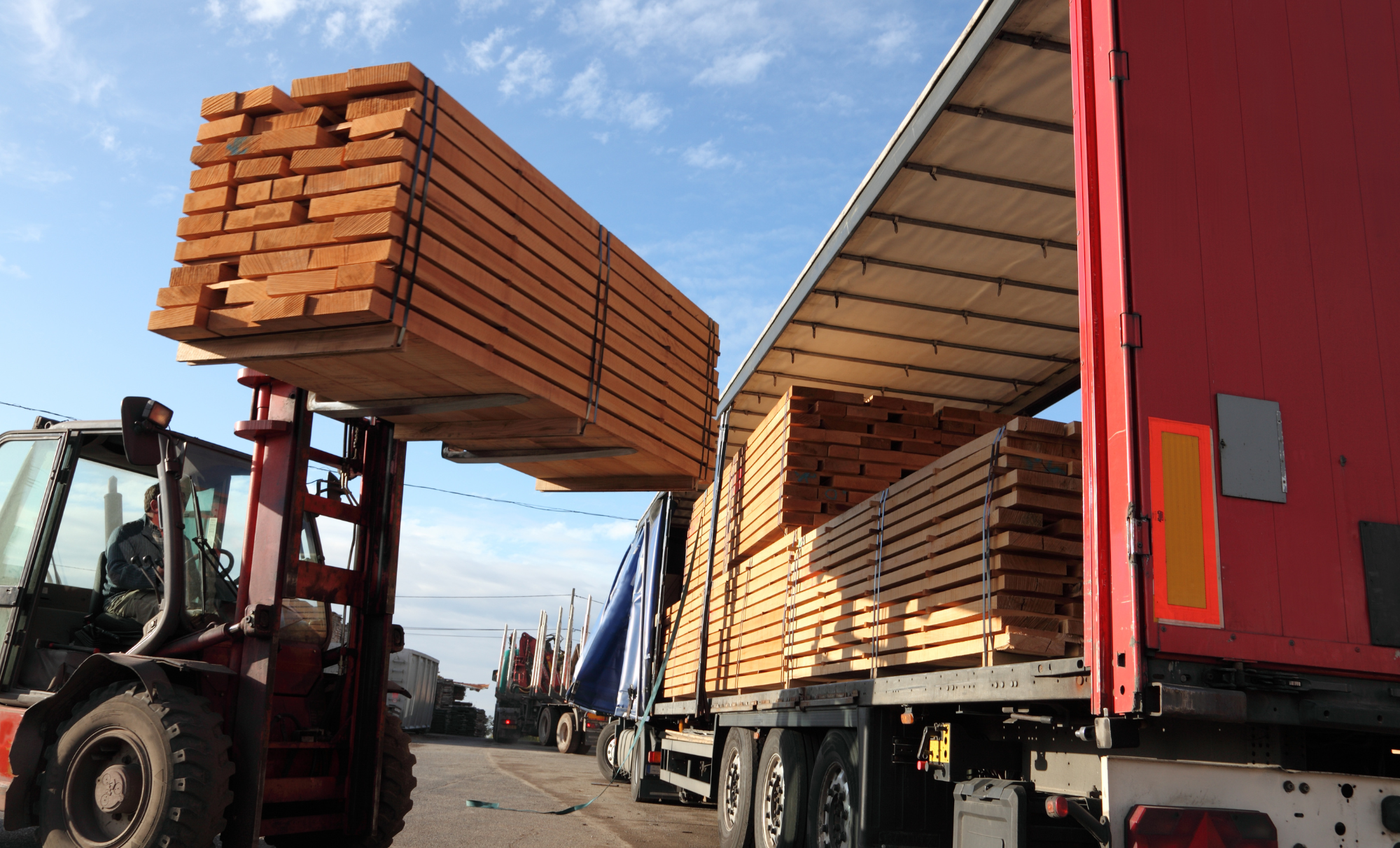 Partihandel med träprodukter